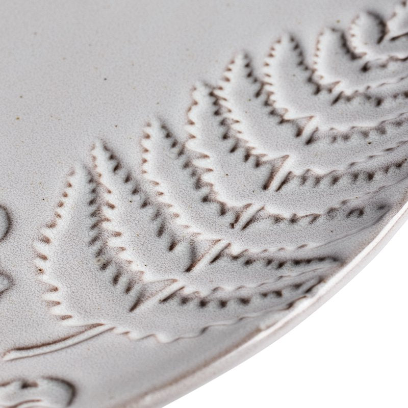 Gray Stoneware Dinner Plate - 10.7 Inch - Ellie Collection