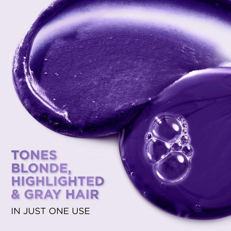 Sulfate Free Purple Conditioner for Toning Blonde Hair - 6.8 oz