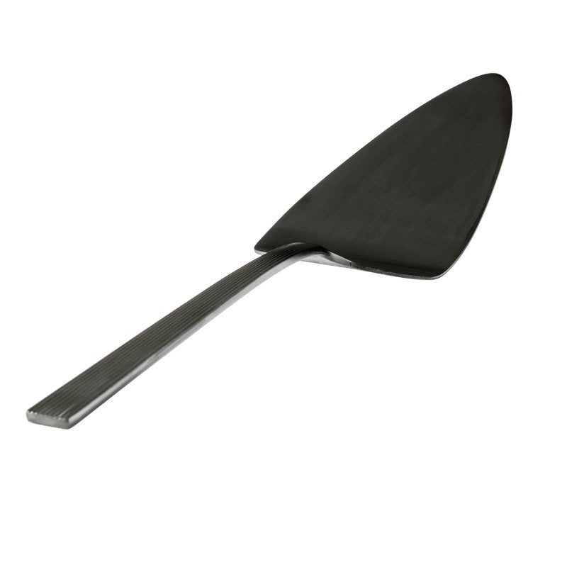 4-Piece Black Stainless Steel Serving Set - River Collection