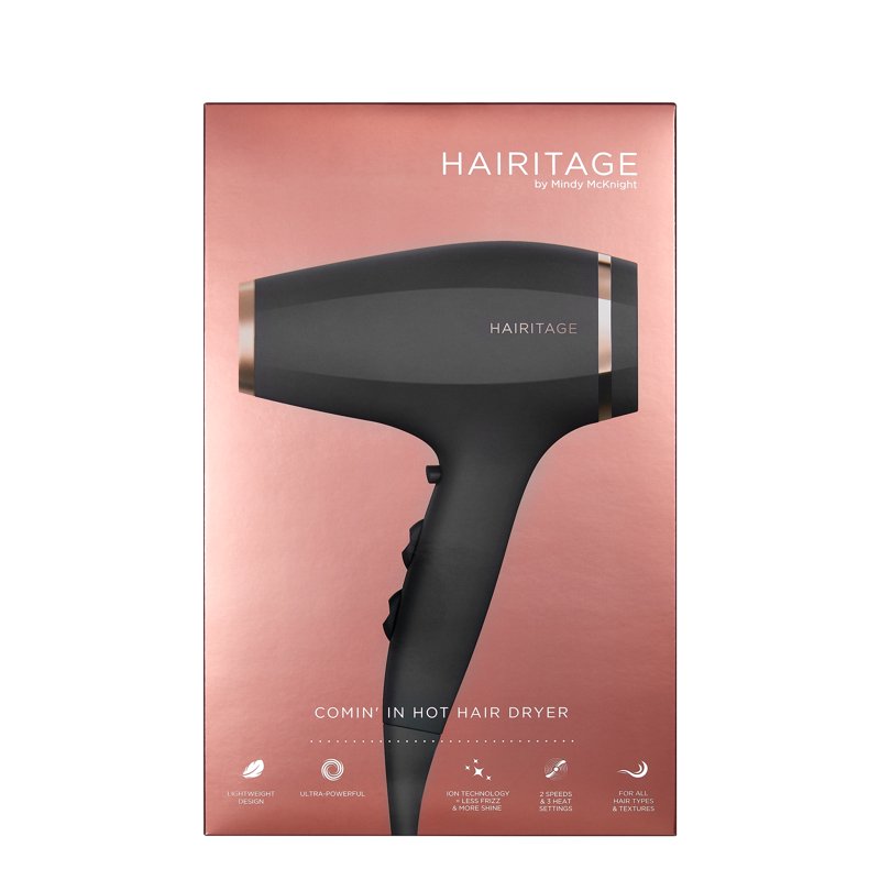 Ionic 1875W Hair Blow Dryer with Frizz Control for All Hair Types