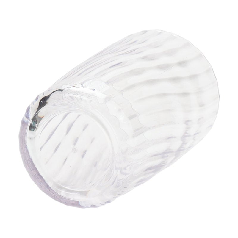 20-Ounce Clear Acrylic Swirl Tumblers - 6 Pack