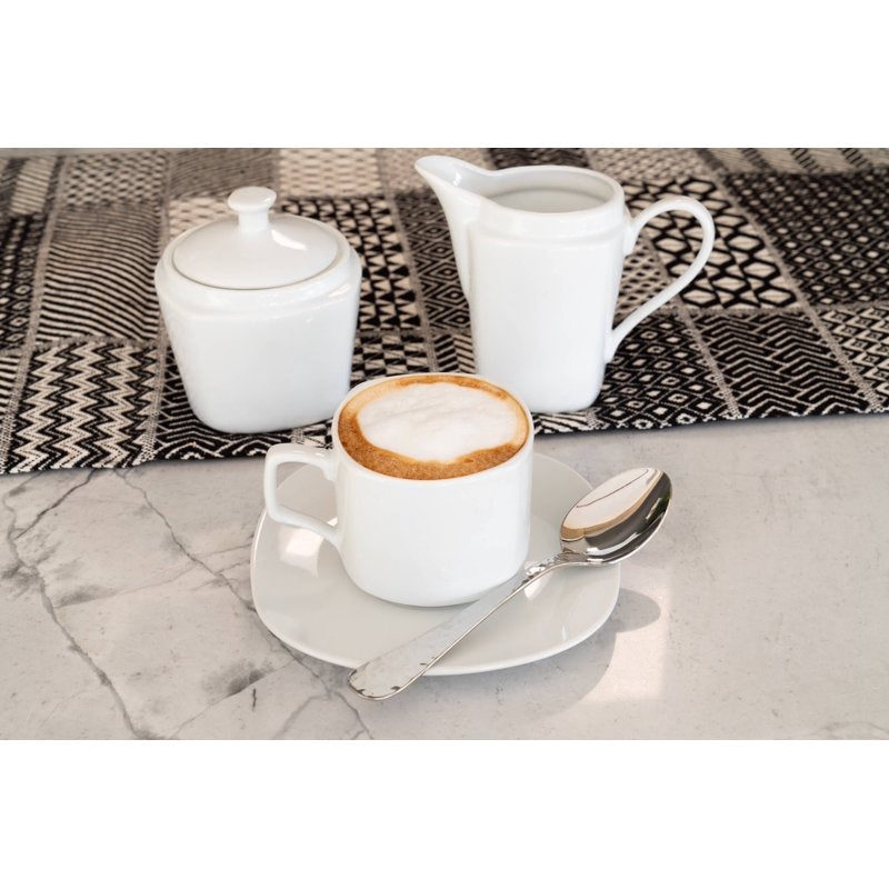 Simply White Square 45-Piece Dinnerware Set - Service for 8