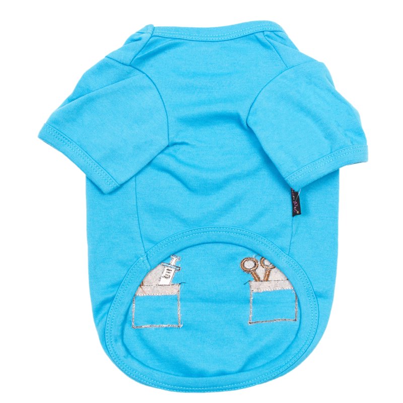 Dog Halloween Costume Doctor Style for Large Dogs - S