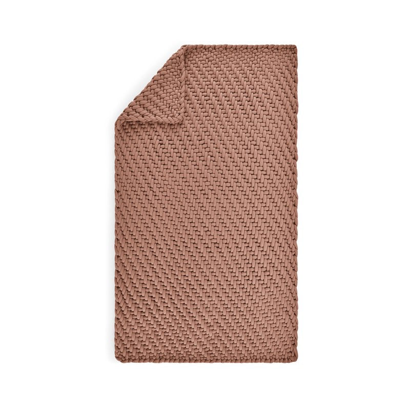 Allswell Weighted Knit Throw - Gray Shark, 12 lbs, Cozy Calming Blanket - Variation of 12 lbs Savannah Taupe