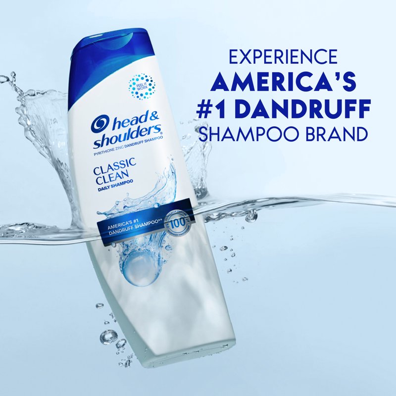 Dandruff Shampoo Classic Clean - Paraben-Free Formula