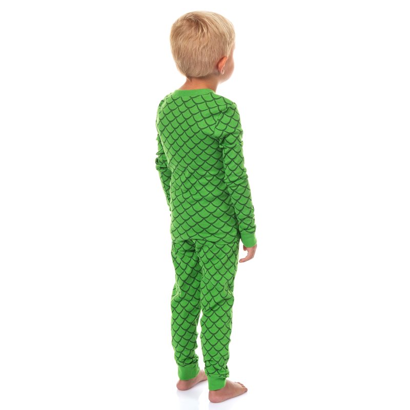 Green Toddler Catboy PJ Masks Sleep Pajama Set 5T - Boys Girls Costume