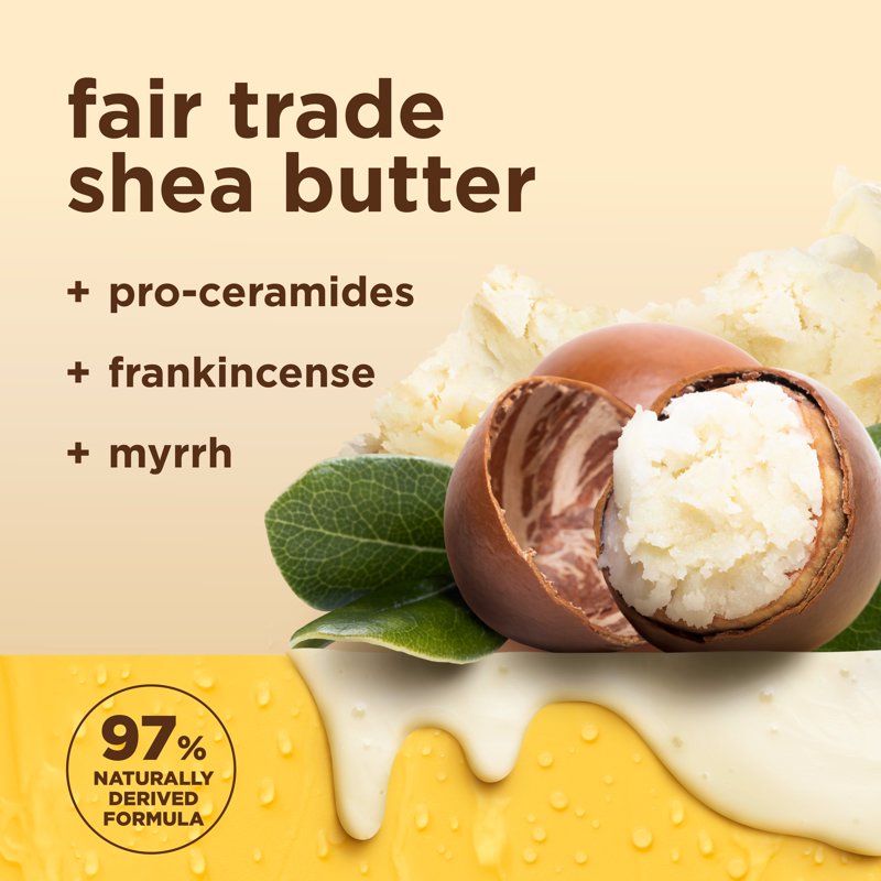 Raw Shea Butter Deeply Moisturizing Bar Soap for Dry Skin - 8 oz