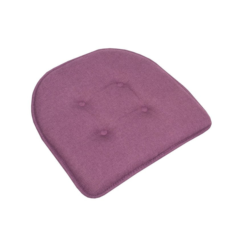 U-Shaped Memory Foam Chair Pads - 12 Pack, Purple