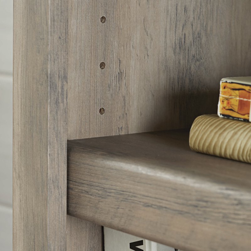 5-Shelf Bookcase in Rustic Gray - Glendale Collection