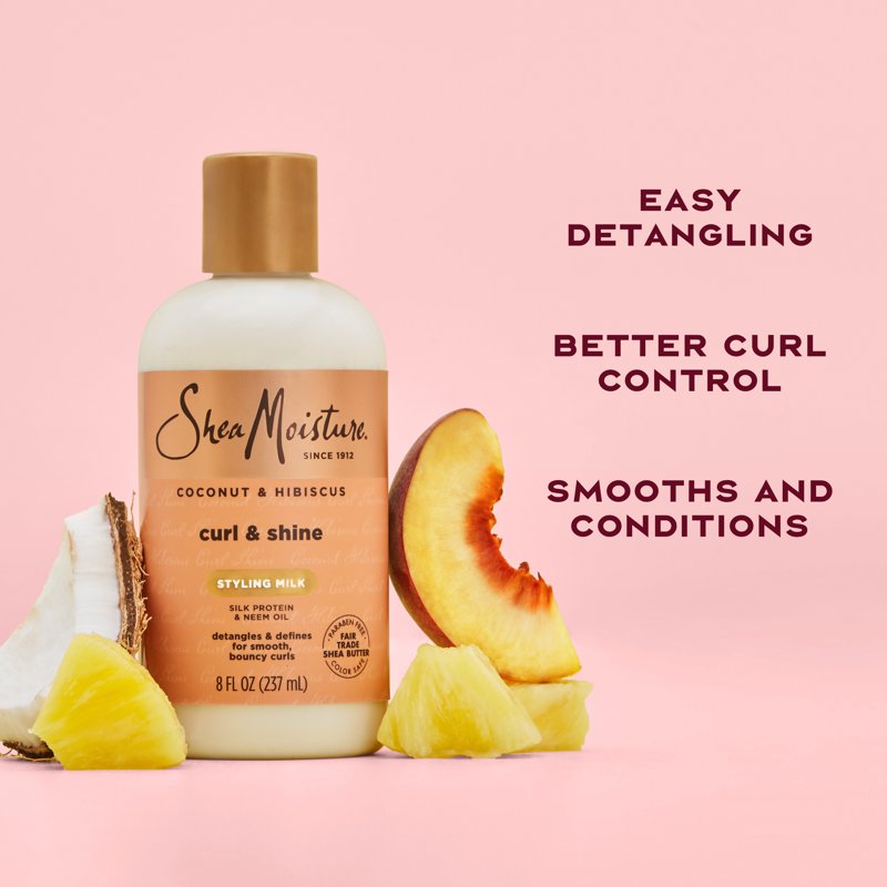 Curl & Style Milk with Coconut & Hibiscus - 8 fl oz
