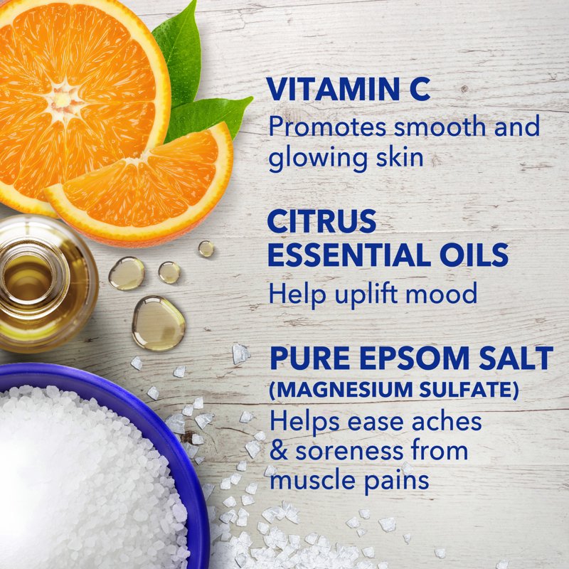 Epsom Salt Soak with Vitamin C & Citrus Oils - 3 lbs