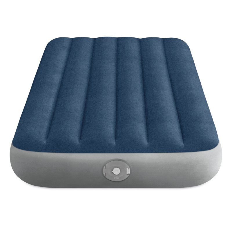 Twin Air Mattress with Rechargeable Pump - 10-Inch Support & Comfort