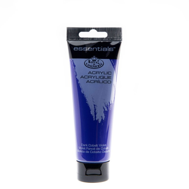 Acrylic Artist Paint - Dark Cobalt Violet, 120ml, Highly Pigmented