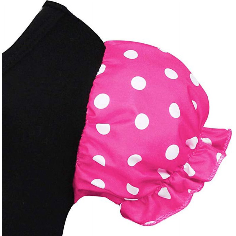 Rose Toddler Girls Polka Dot Tutu Dress with Mouse Ears Headband - 18-24 Months