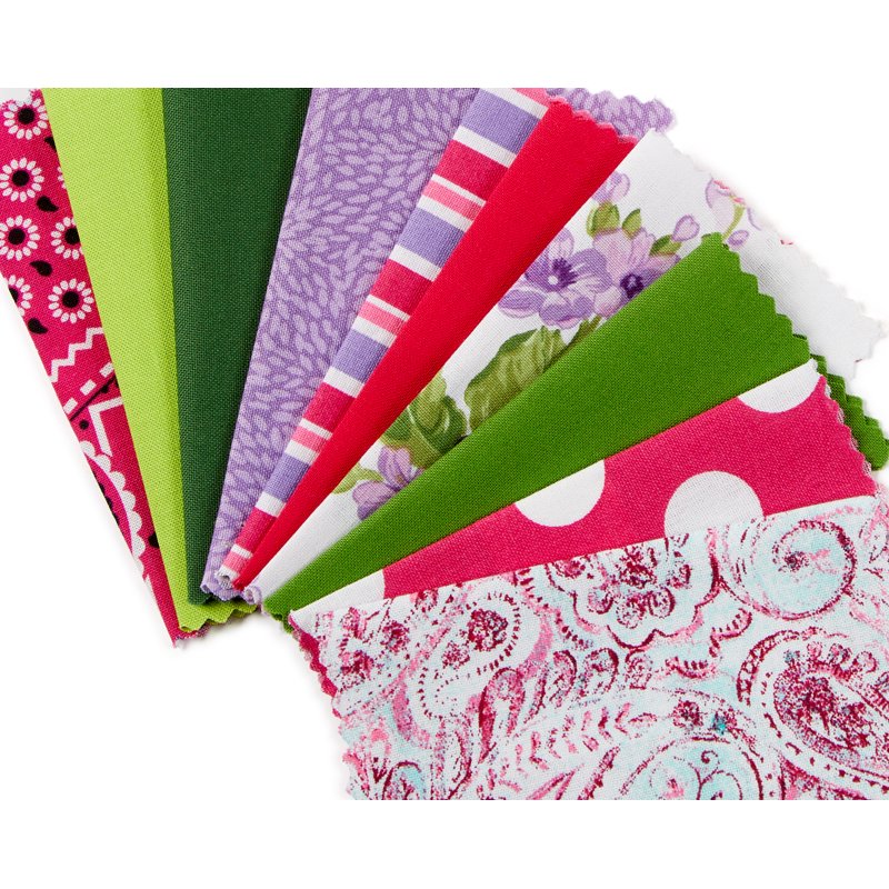 Kelly Green Cotton Fabric 1 Yard - Quilting & Sewing Material, 44" Wide - 3 Pack