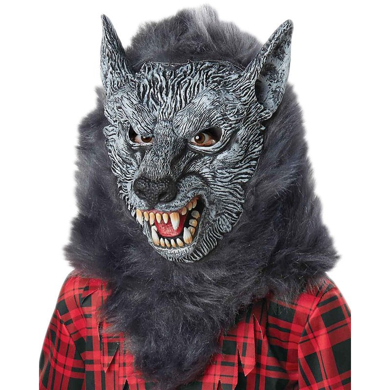 Boys Full Moon Werewolf Costume L Variation of THIS Listing - Gray Halloween Dress-Up