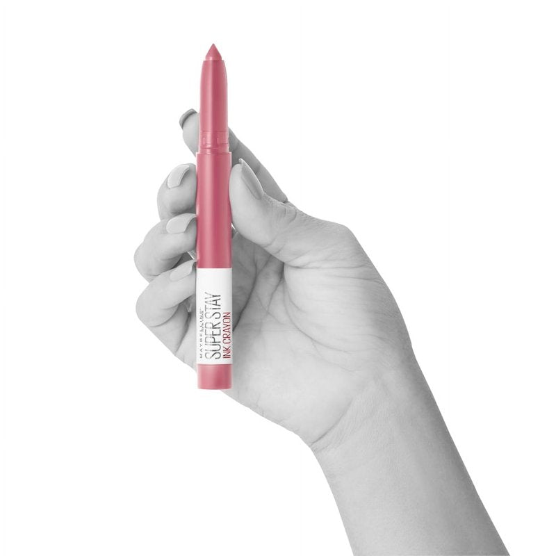 Longwear Matte Lip Crayon with Built-in Sharpener - High-Pigment Lip Color