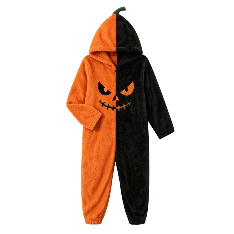 Black Oversized Hooded Jumpsuit Costume for Halloween 3XL - Unisex Cosplay Suit