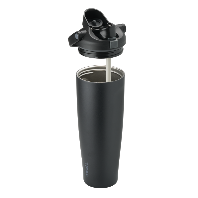 40oz FreeSip® Sway Stainless Steel Water Bottle - Very Dark