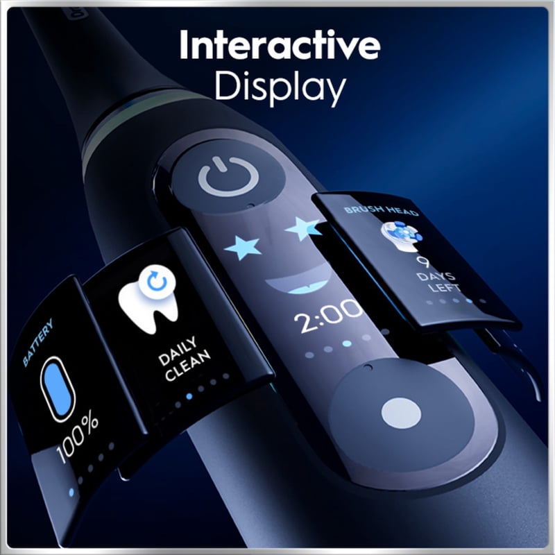 iO Series 6 Electric Toothbrush - 5 Smart Modes, Gray Opal