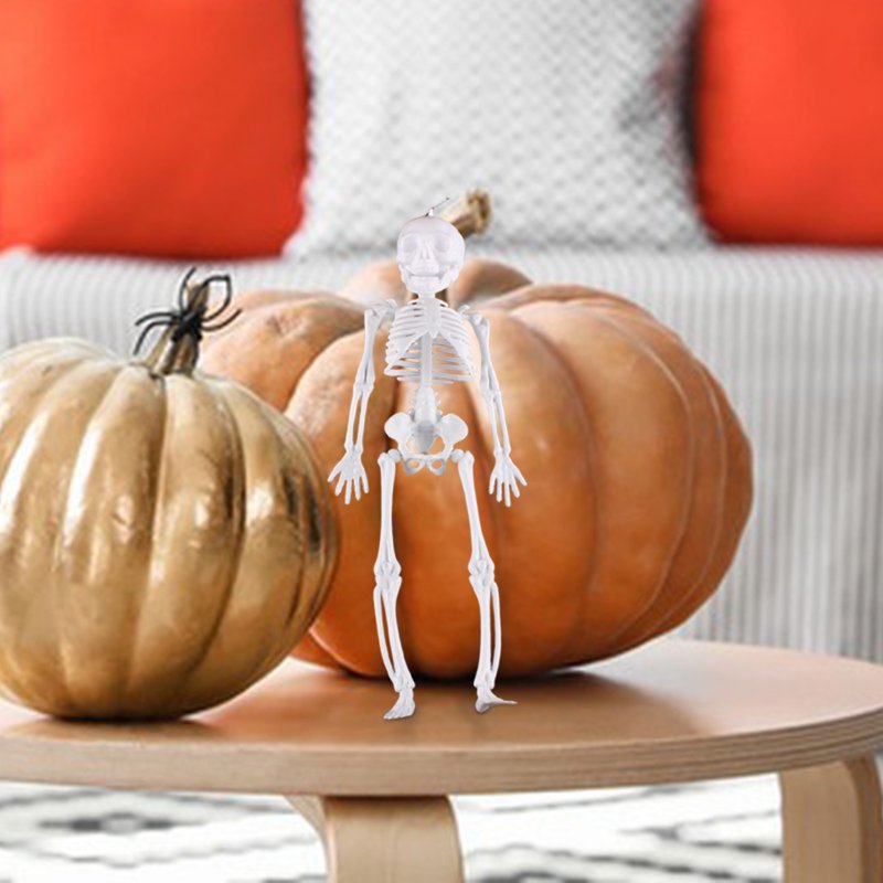 Darzheoy 11.5-Inch Halloween Skeleton Decoration - C Variation