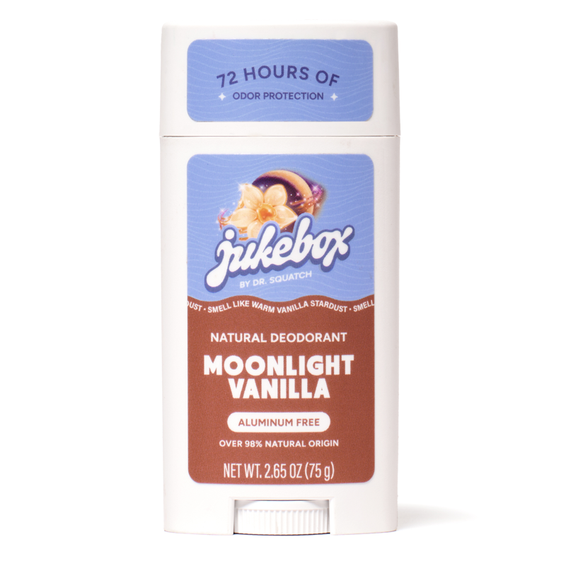 Natural Deodorant Stick for Women, Aluminum-Free 72-Hour Protection, Moonlight Vanilla, 2.65 Oz