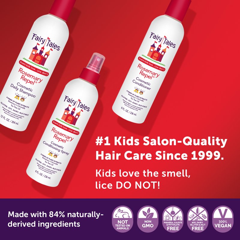 Rosemary Repel Kids Conditioner - Tangle-Free & Healthy Hair, 8 fl oz