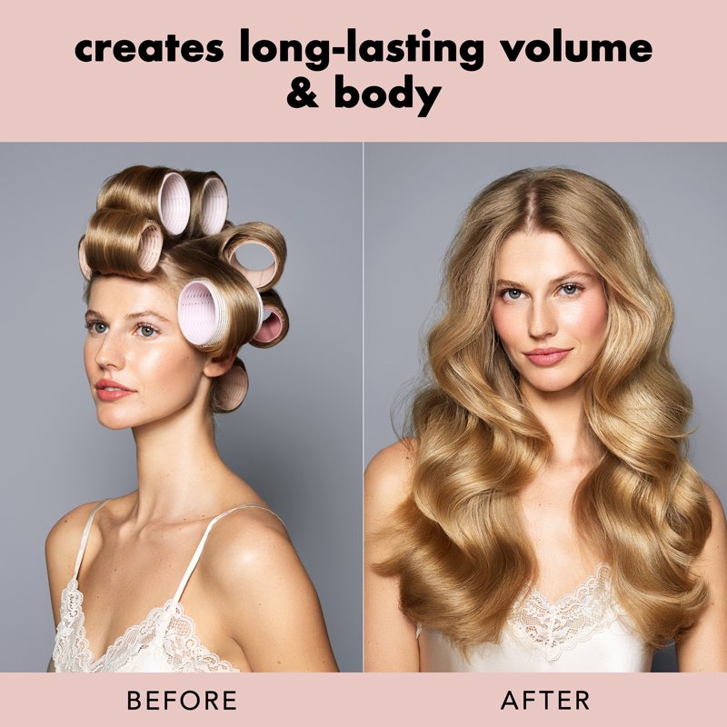 Ceramic Volumizing Hair Rollers Set - 9 Pack with 3 Sizes