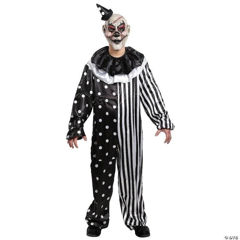 Men's Kill Joy Clown Costume - Scary Halloween Outfit for Adults