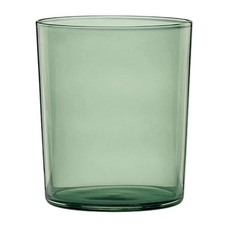 12-Piece Green Glass Stackables Drinkware Set - Entertain 365