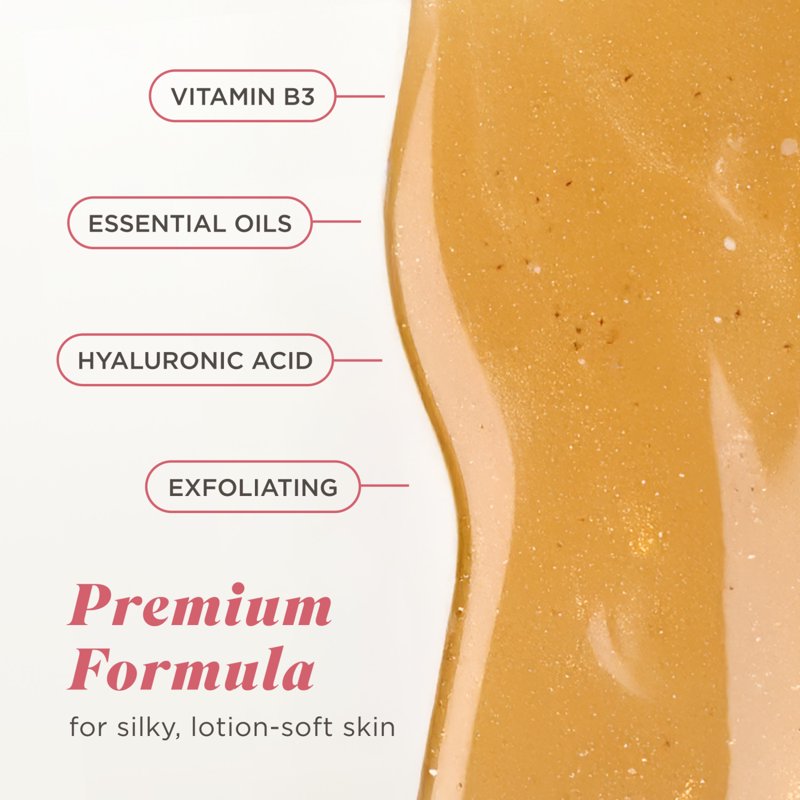 Exfoliating Body Wash with Shea Butter & Brown Sugar - 30 oz