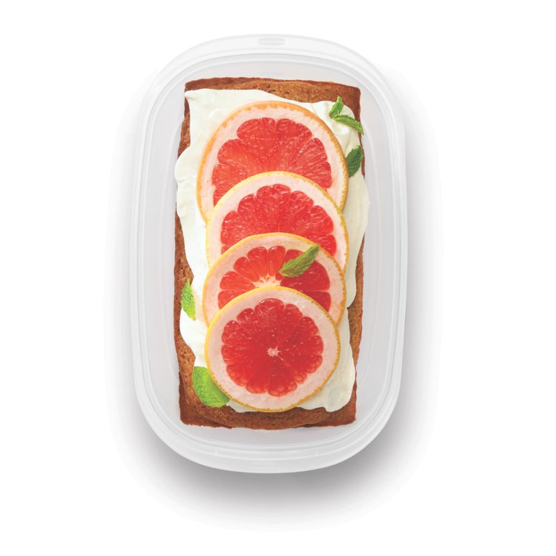8-Cup Deep Rectangle Food Storage Containers - 4 Pack