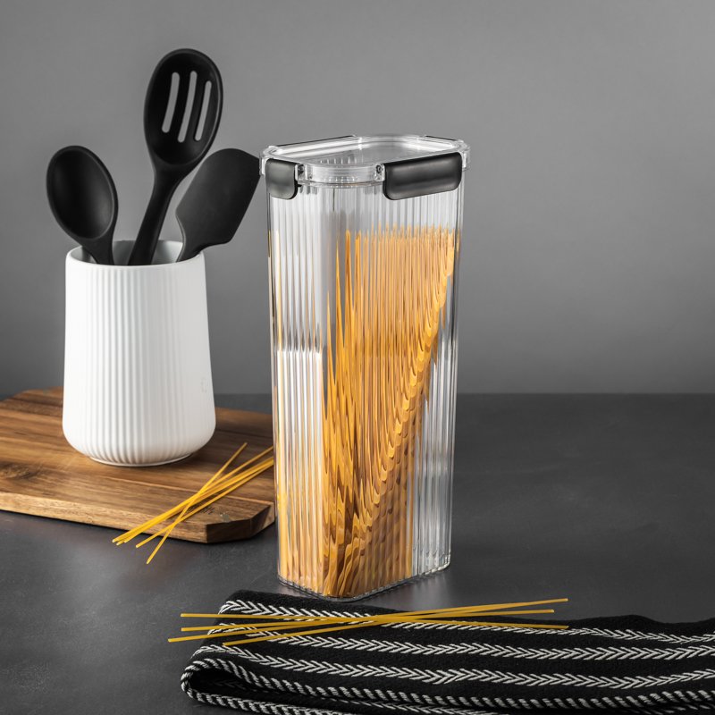 11.5 Cup Clear Plastic Pantry Storage Container - 2 Pack