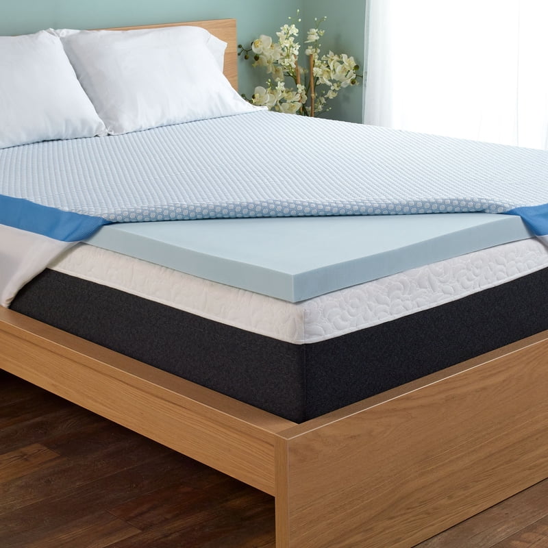 TruCool Twin XL Mattress Topper with Serene Foam & Supportive Air Tech