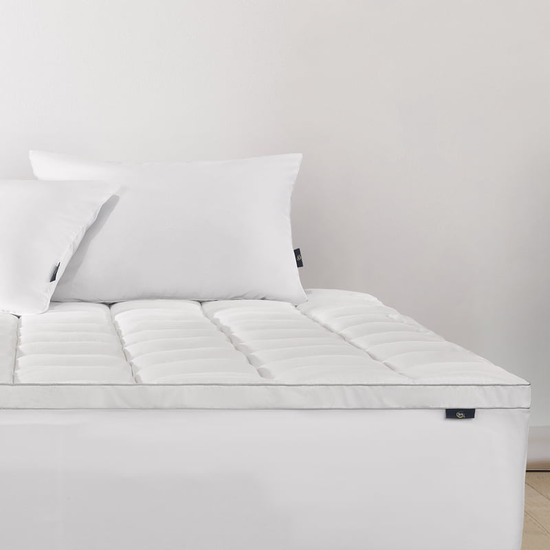 Serta Ultra Loft Mattress Topper Full Size Plush Pillowtop, Microban