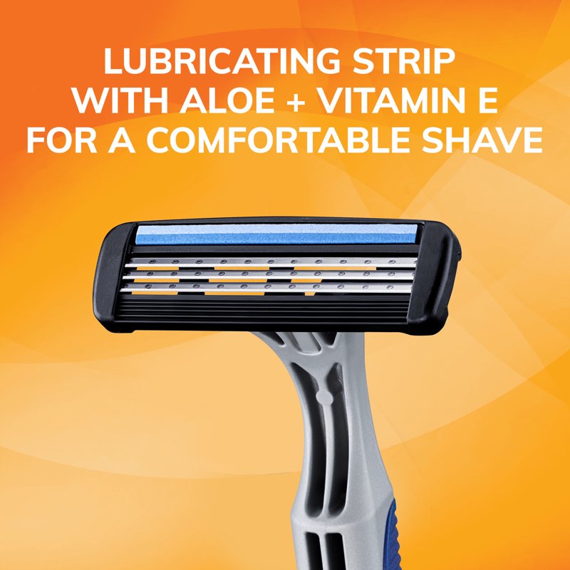 Men's Disposable Razors for Sensitive Skin - 5 Count