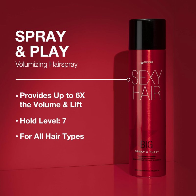 Volumizing Hairspray for Strong Hold and Lift, 10 oz