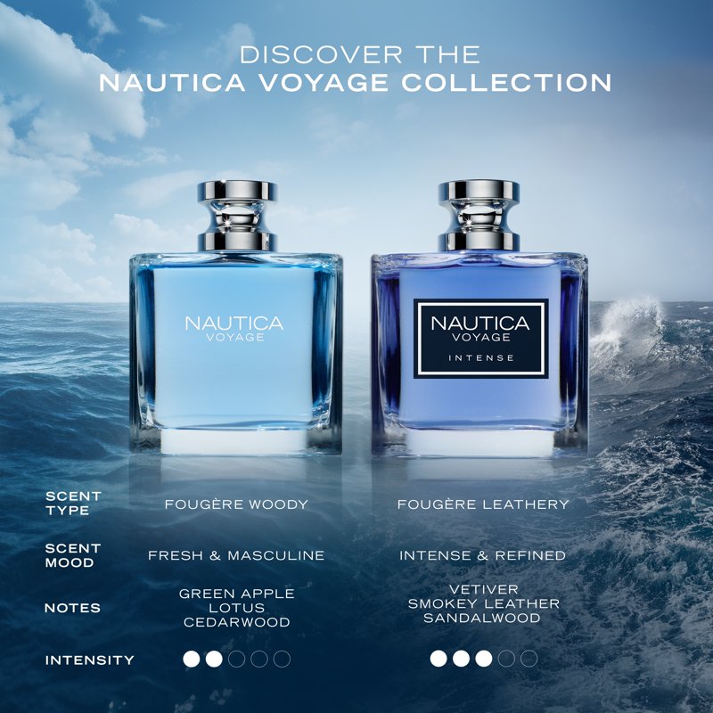 Nautica Voyage Intense Eau de Toilette 1.6oz - Men's Fragrance