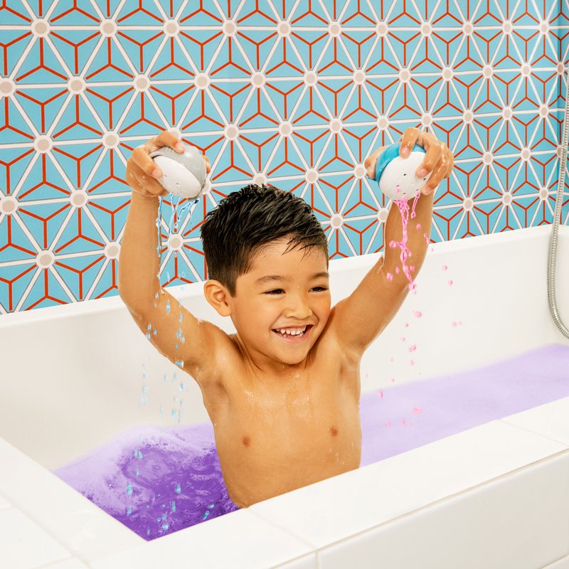 Color Buddies Bath Bombs Set with Dispenser - 20 Pieces