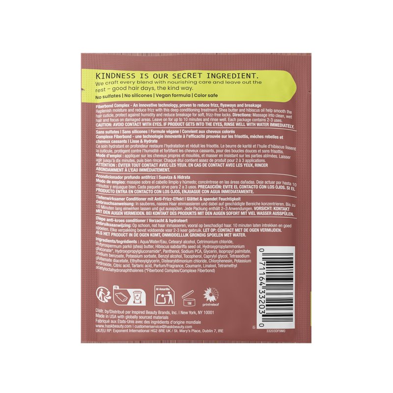 Shea Butter & Hibiscus Oil Deep Conditioner for Frizzy Hair