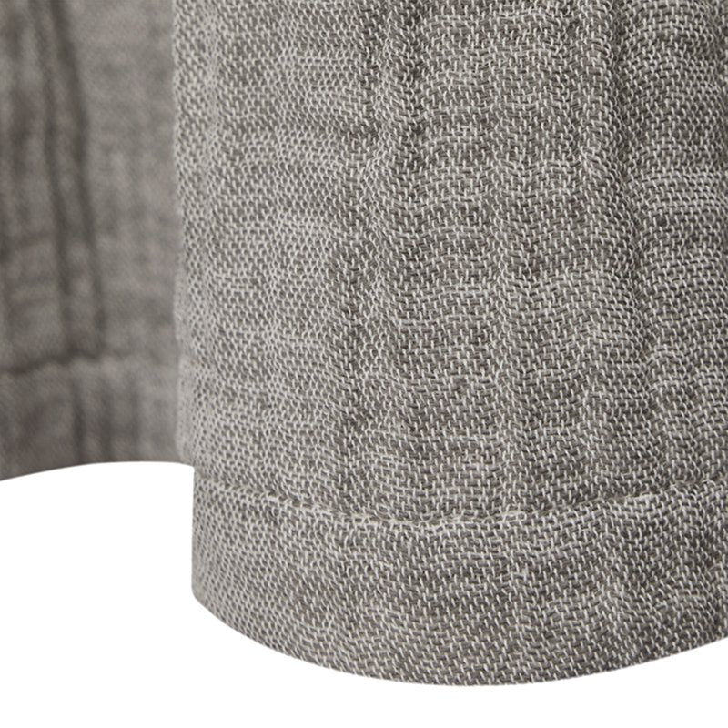 Charcoal Grey Shower Curtain - Gauze Cotton, Scalloped Edges, 72x72 Inches - Beautiful by Drew Barrymore