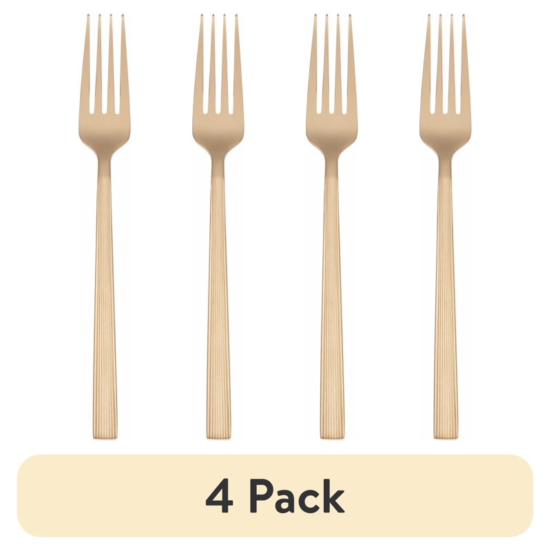 River Gold Stainless Steel Dinner Fork - 4 Pack