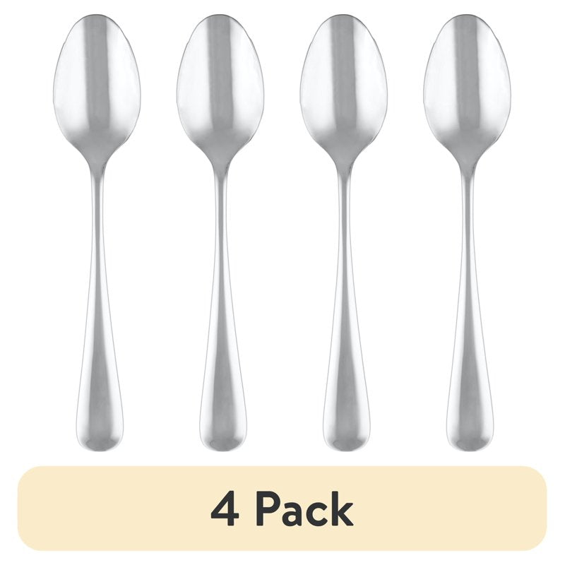 Cambridge Pepino Mirror Teaspoons - 4 Pack, Stainless Steel