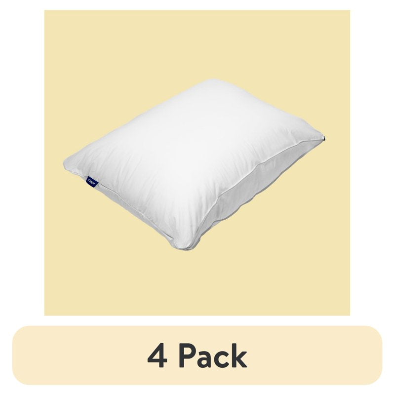 Casper Sleep Essential Cooling Adjustable Pillow - Standard Size, 4 Pack - Removable Support & Cool Touch