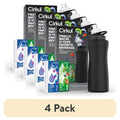 Cirkul 32oz Matte Black Stainless Steel Starter Kit - 4 Pack