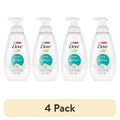 Hypoallergenic Foaming Body Wash for Sensitive Skin - 4 Pack