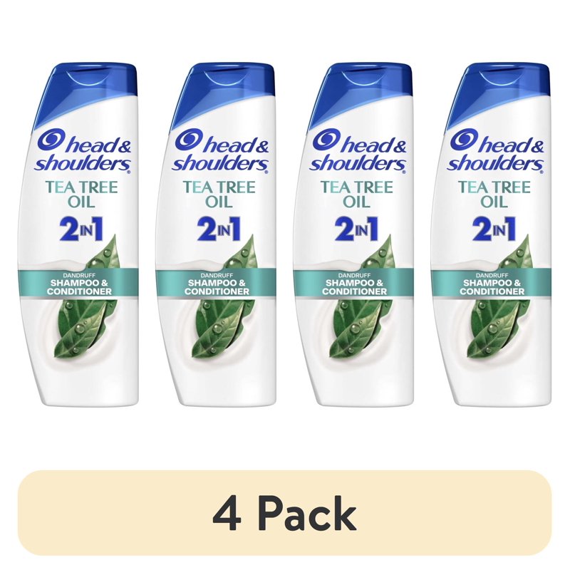 Dandruff Shampoo and Conditioner 2-in-1 with Tea Tree Oil - 12.5 fl oz