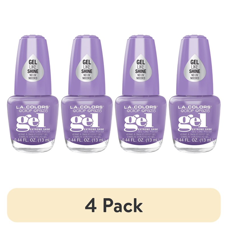 Gel-Like Shine Nail Polish - High-Gloss Chip-Resistant Formula