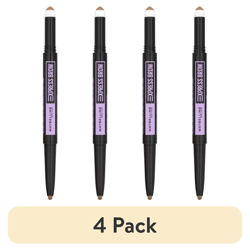 2-In-1 Eyebrow Pencil and Powder Duo - Blonde - 4 Pack