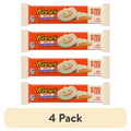 4 Pack King Size Peanut Butter Pumpkins - White Creme Halloween Candy